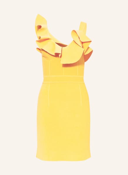 Alexander McQUEEN Cocktail dress with frills , Color: DARK YELLOW (Image 1)