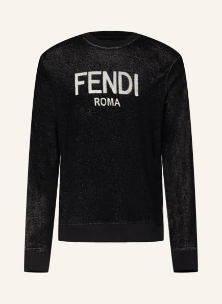 FENDI Terry cloth shirt, Color: BLACK (Image 1)