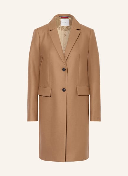 TOMMY HILFIGER Wool coat, Color: BEIGE (Image 1)