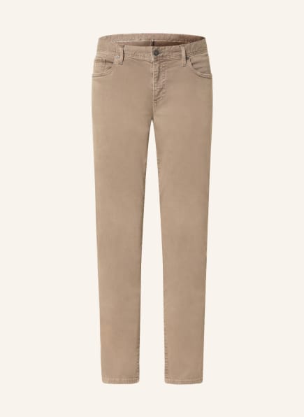 ALBERTO Jeans PIPE Regular Fit, Farbe: DUNKELBRAUN (Bild 1)