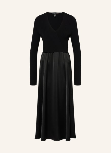 MARC CAIN Kleid im Materialmix, Farbe: 900 BLACK (Bild 1)