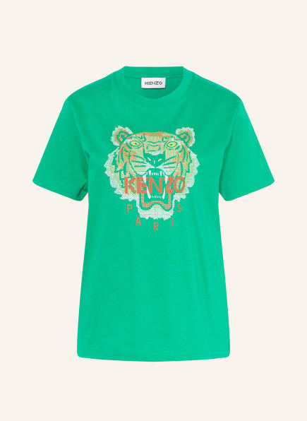 KENZO T-Shirt TIGER, Farbe: GRÜN (Bild 1)