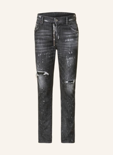 DSQUARED2 Destroyed Jeans SKATER Extra Slim Fit , Farbe: 900 BLACK (Bild 1)