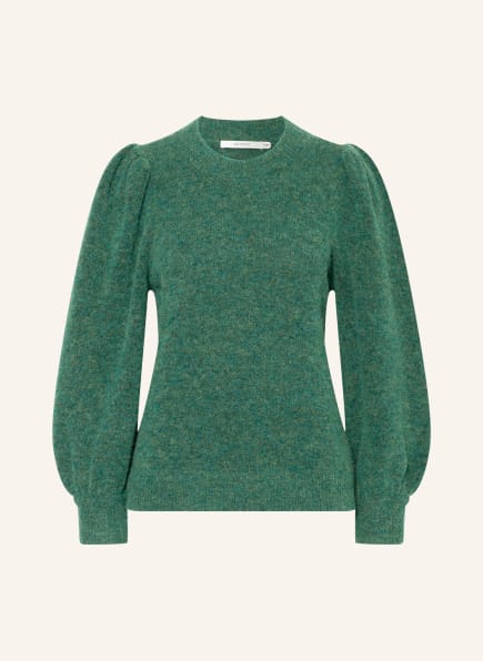 GESTUZ Sweater ALPHAGZ with alpaca, Color: GREEN (Image 1)
