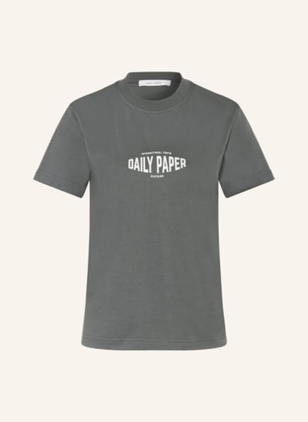 DAILY PAPER T-shirt ESTAN, Color: DARK GREEN (Image 1)