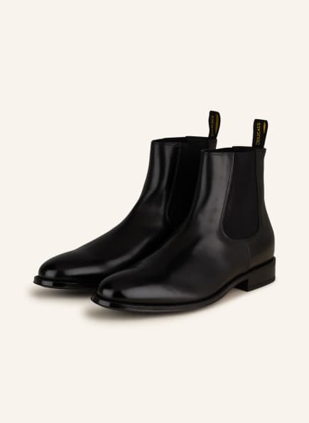 DOUCAL'S Chelsea boots, Color: BLACK (Image 1)