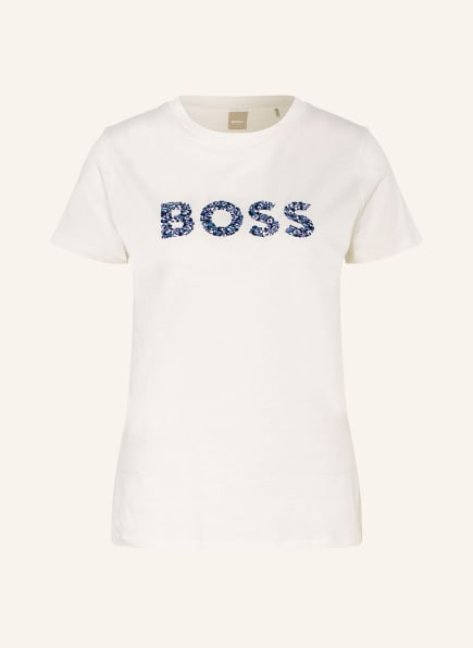 BOSS T-Shirt ELOGO, Color: ECRU (Image 1)