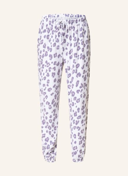 Juvia Pajama pants, Color: WHITE/ TAUPE (Image 1)