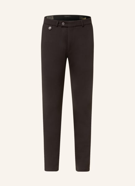 bugatti Jersey pants extra slim fit, Color: BLACK (Image 1)