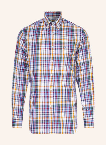 PAUL & SHARK Shirt slim fit, Color: KHAKI/ COGNAC/ ECRU (Image 1)