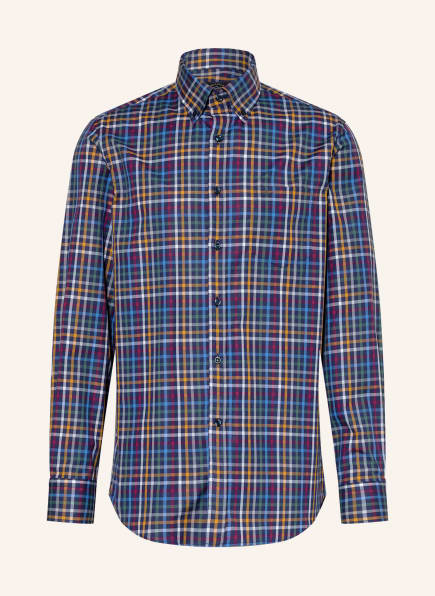 PAUL & SHARK Shirt Regular Fit, Color: BLUE/ DARK BLUE/ ORANGE (Image 1)