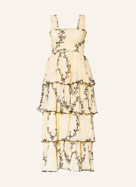 GANNI Dress, Color: LIGHT YELLOW (Image 1)