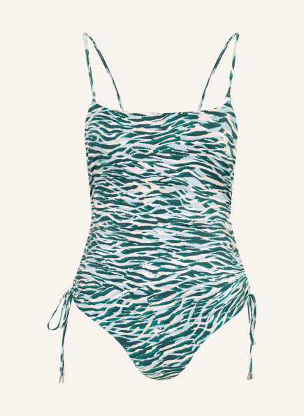 SEAFOLLY Swimsuit WILD AT HEART , Color: GREEN/ LIGHT ORANGE (Image 1)