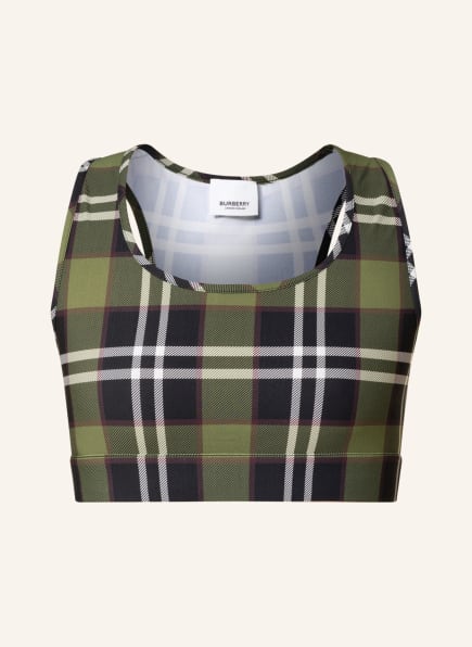 BURBERRY Cropped-Top IMMY, Farbe: OLIV (Bild 1)