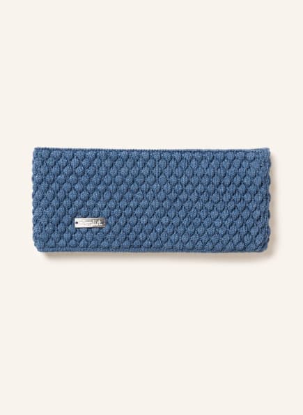 eisglut Headband MINAL with merino wool, Color: BLUE (Image 1)