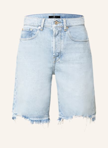 7 for all mankind Denim shorts ANDY, Color: AI LIGHT BLUE (Image 1)