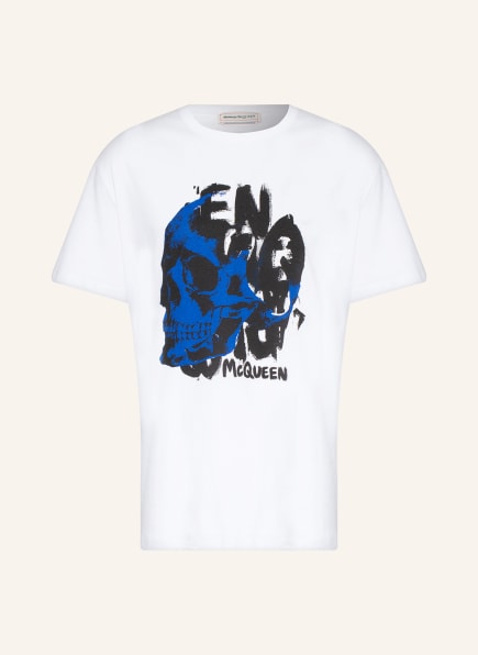 Alexander McQUEEN T-shirt, Color: WHITE/ BLACK/ DARK BLUE (Image 1)