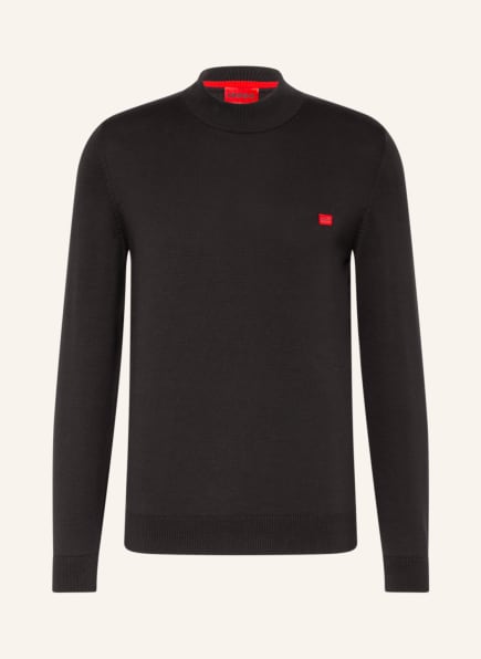 HUGO Sweater SAN MARC, Color: BLACK (Image 1)