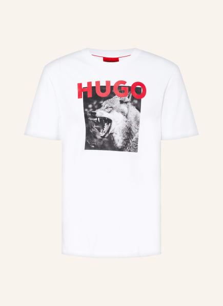 HUGO T-Shirt DUPUS, Farbe: WEISS (Bild 1)