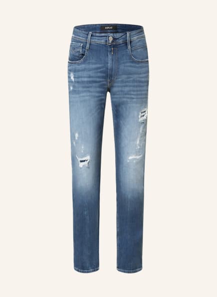 REPLAY Jeans ANBASS Extra Slim Fit , Farbe: 009 MEDIUM BLUE (Bild 1)