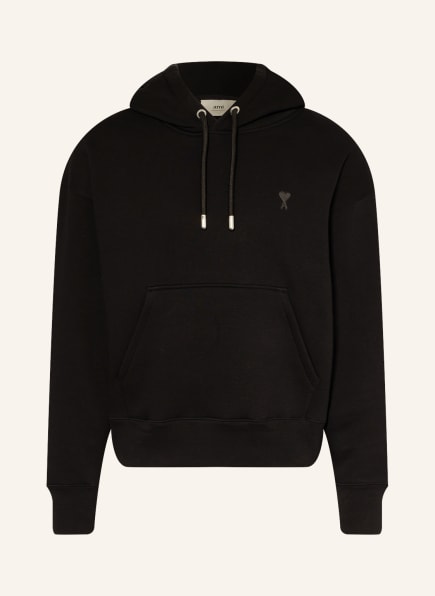 AMI PARIS Oversized hoodie, Color: BLACK (Image 1)