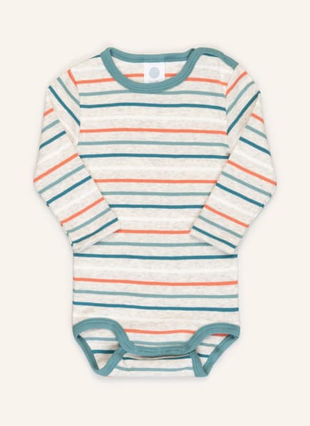 Sanetta Body, Farbe: HELLGRAU/ PETROL/ ORANGE (Bild 1)