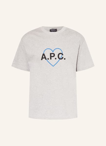 A.P.C. T-shirt , Color: GRAY (Image 1)