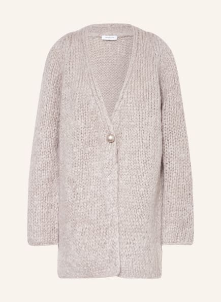 FABIANA FILIPPI Cardigan with mohair, Color: TAUPE (Image 1)