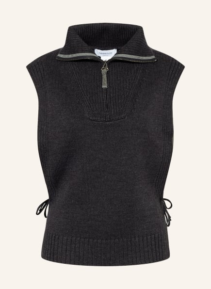 FABIANA FILIPPI Sweater vest, Color: BLACK (Image 1)