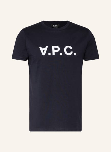 A.P.C. T-Shirt, Farbe: DUNKELBLAU (Bild 1)