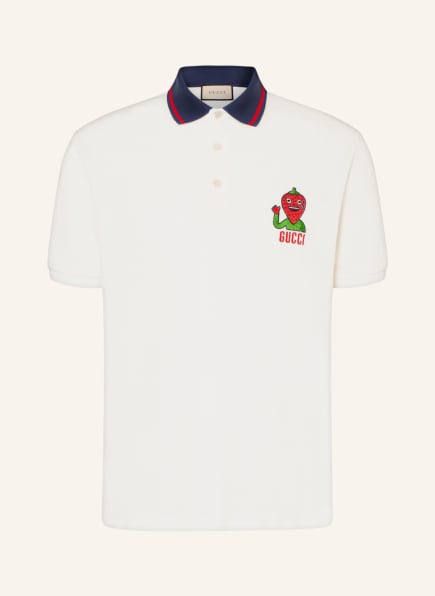 GUCCI Piqué-Poloshirt, Farbe: ECRU (Bild 1)