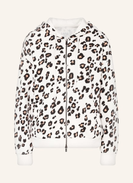Juvia Sweatjacke , Farbe: CREME/ SCHWARZ/ HELLROT (Bild 1)