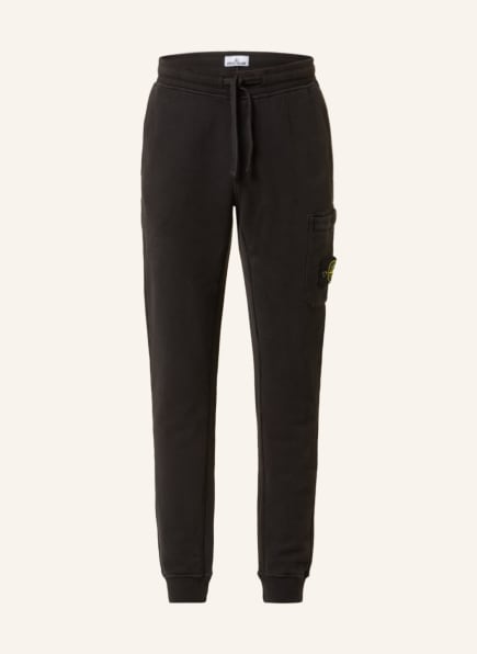 STONE ISLAND Sweatpants , Color: BLACK (Image 1)