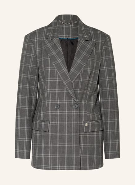MOS MOSH Blazer WANDA ALEN, Farbe: GRAU/ HELLGRAU (Bild 1)