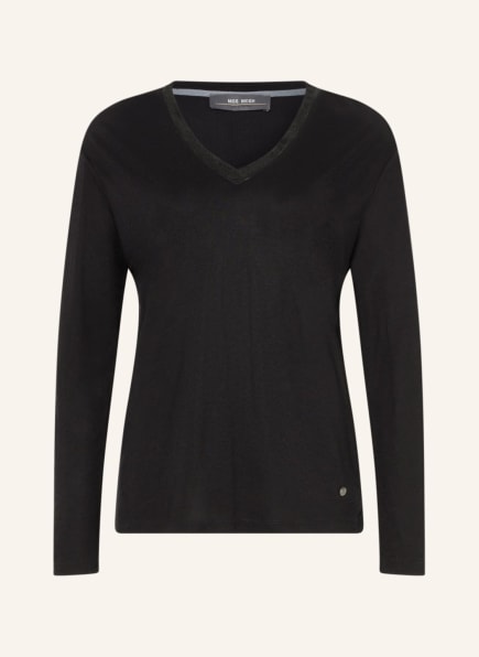 MOS MOSH Long sleeve shirt RENEE, Color: BLACK (Image 1)