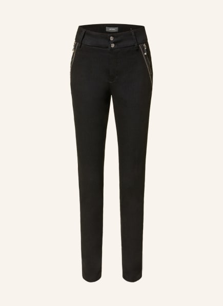 MOS MOSH Skinny jeans MILTON NERO with decorative gems, Color: 801 BLACK (Image 1)