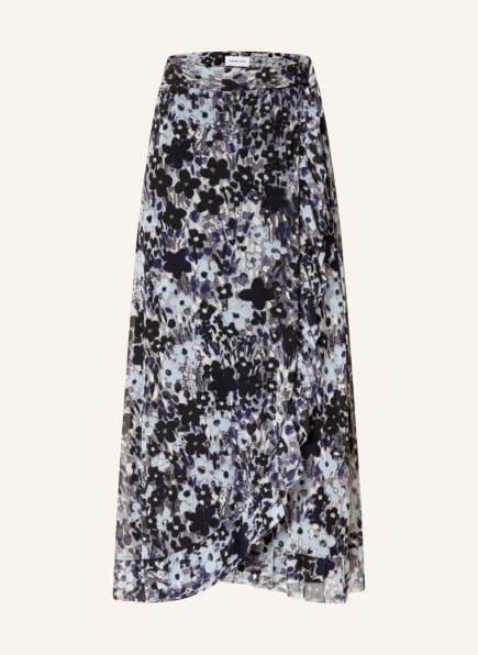 FABIENNE CHAPOT Wrap skirt BOBO with frills, Color: DARK BLUE/ LIGHT BLUE (Image 1)