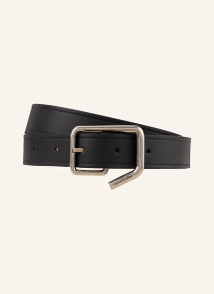 Acne Studios Leather belt, Color: DARK BROWN (Image 1)