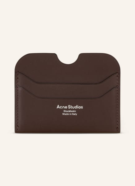 Acne Studios Card case, Color: DARK BROWN (Image 1)
