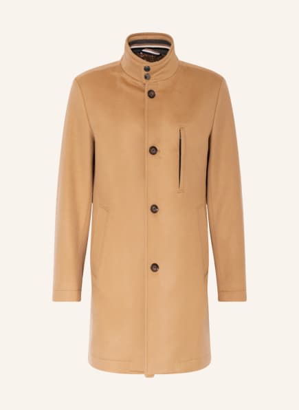 BOSS Wool coat HYDE, Color: CAMEL (Image 1)