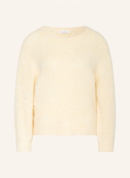 American Vintage Pullover mit Alpaka , Farbe: HELLGELB (Bild 1)