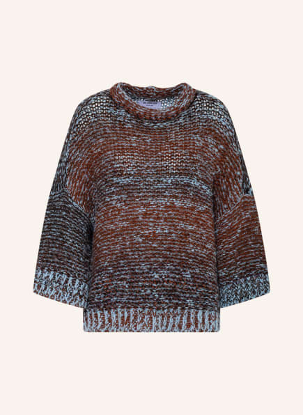 rich&royal Pullover , Farbe: BRAUN/ HELLBLAU/ DUNKELBRAUN (Bild 1)