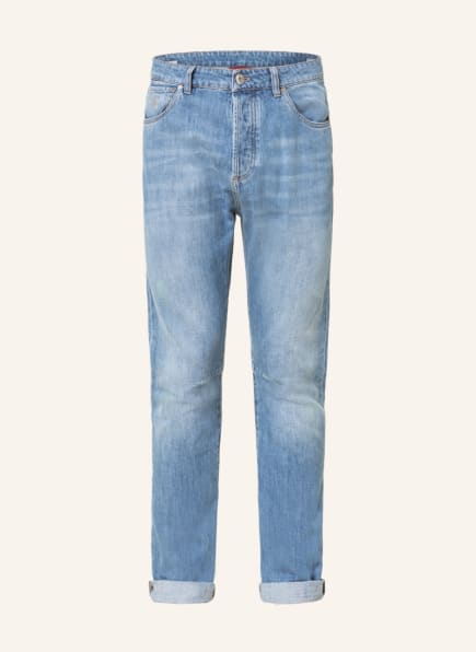 BRUNELLO CUCINELLI Jeans Leisure Fit, Farbe: C1470 Blue (Bild 1)