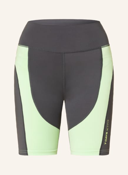 dark green cycling shorts