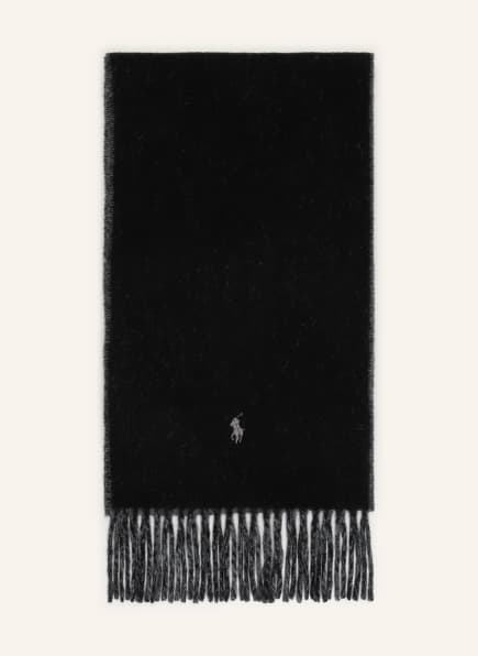 POLO RALPH LAUREN Reversible scarf, Color: BLACK (Image 1)