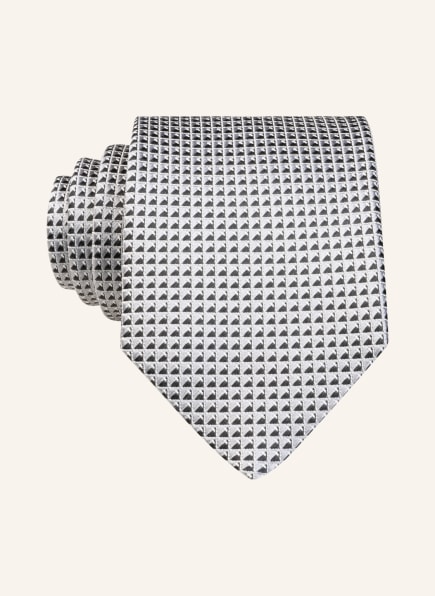 OLYMP Krawatte, Farbe: HELLGRAU/ SCHWARZ (Bild 1)