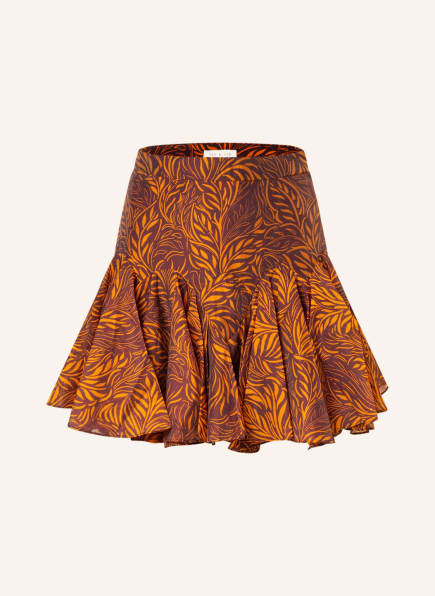 ted baker orange skirt