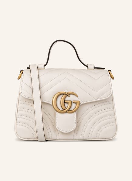 GUCCI Handtasche GG MARMONT MINI, Farbe: WHITE (Bild 1)