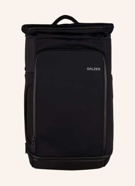 SALZEN Backpack TRIPLETE with laptop compartment, Color: BLACK (Image 1)