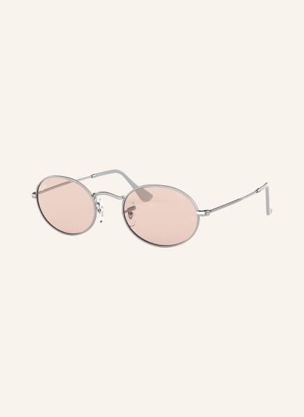 Ray-Ban Sonnenbrille RB3547 OVAL LEGEND, Farbe: 003/T5 - SILBER/ ROSA (Bild 1)